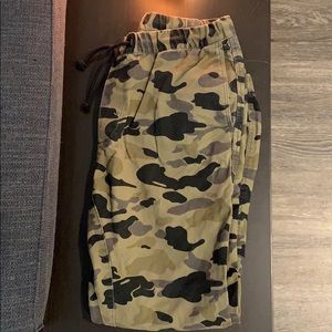 Camo Joggers
